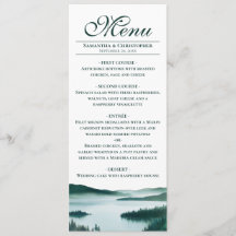 Lago de Montanha Pacífico Casamento Rústico Elegan
