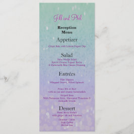 Menu Lanterna Confetti Glam Lanterna Púrpura