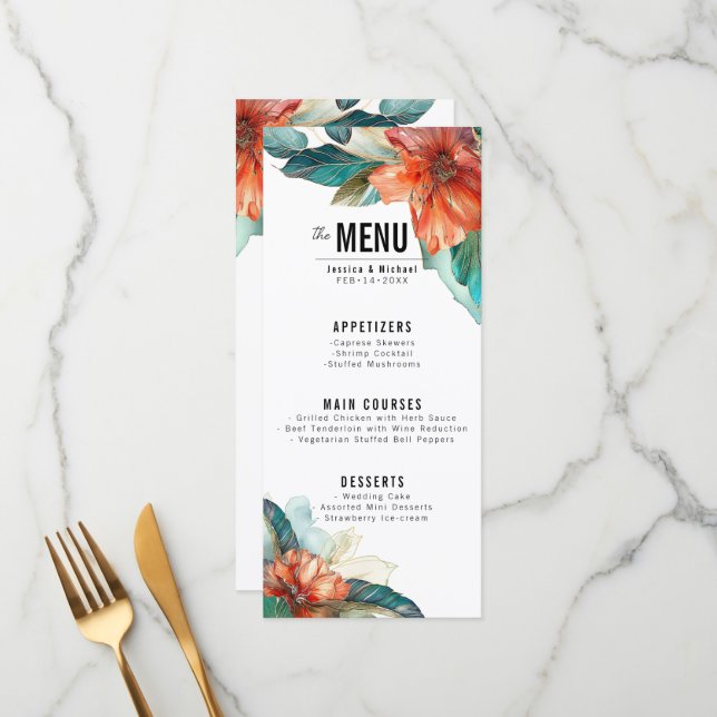 Menu lateral + Sindanato de Hibiscus (Frente/Verso In Situ)