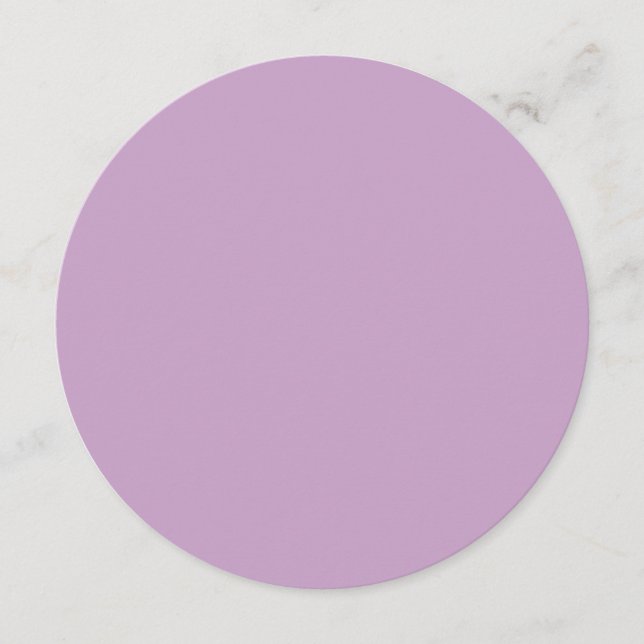 Menu Lilac Flat Circle (Frente)