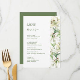 Menu LILY Blossom Elegance Wedding