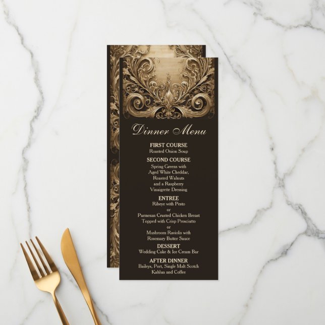 Menu Linda Casação (Frente/Verso In Situ)