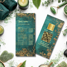 Lista de Preços Ouro Verde Esmeralda Vintage