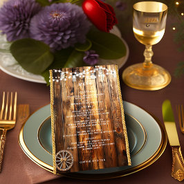 Menu Luzes de Cordas de Mason Jar Roda de Corda Ocident