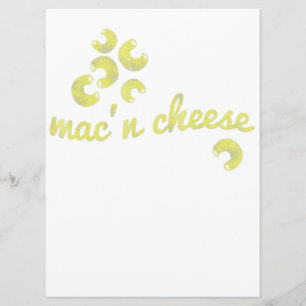 Menu Mac Cheese - Divertido Chef Humor