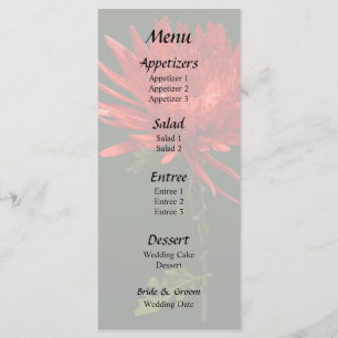 Menu Mãe Aranha Vermelha