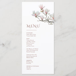 Menu Magnólia Arte Floral Fina