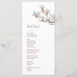Menu Magnolia Fine Art Floral