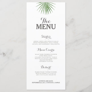 Menu Mala Verde Minimalista Flat