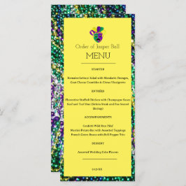 Menu Mardi Gras