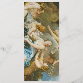 Menu Mercúrio confiando a criança Baccus às Ninfas