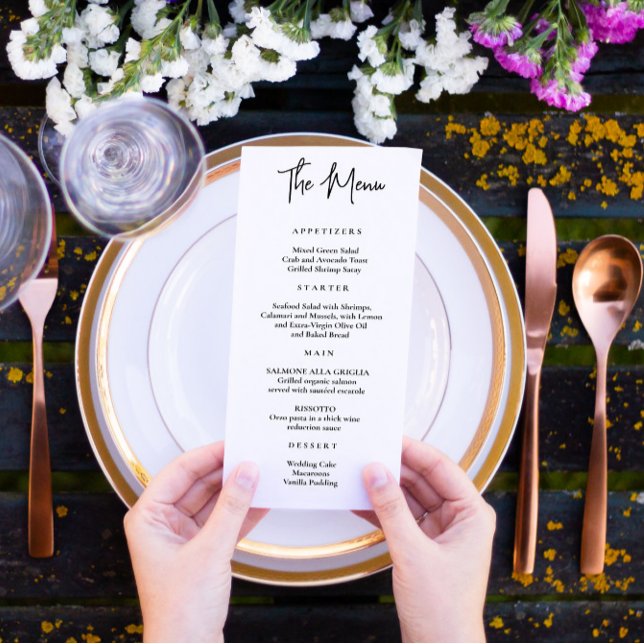 Menu Mínimo Simples, Script Clássico Preto (Criador carregado)