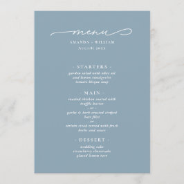 Menu Moderno e Elegante