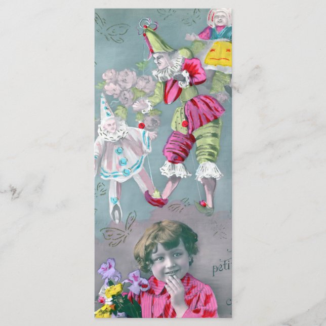 Menu Mon petite coeur dans ce baiser Bookmark (Frente)