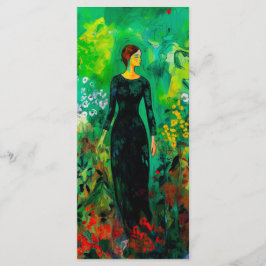 Menu Mulher no Bonito Livro Verde dos Prados