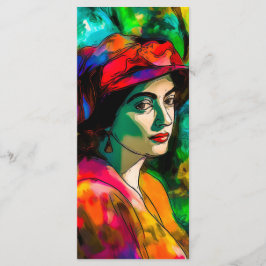 Menu Mulher no Chapéu Vermelho