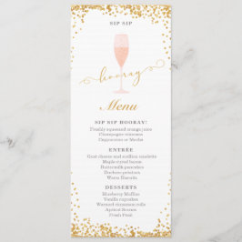 Menu Noivado Sip Sip Hooray Brunch | CHÁ