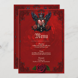 Menu O Coração Rachado: Um Epo Gótico.