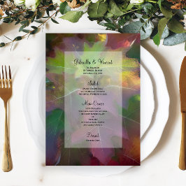 Menu Oak Leaf Hydrangea Casamento outono