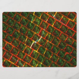 Menu 'Olhos verdes enquadrados', arranhões ou grade ver