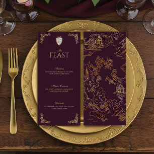 Menu Ornamentado Real Muse Medieval Fantasy