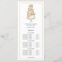 Padaria Pastelaria Chef Aquarela Flor Rosa