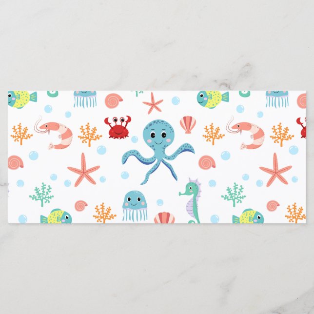 Menu Padrão do mundo do mar (Frente)