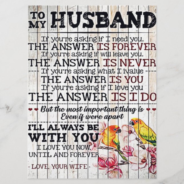 Menu Para o meu Design do marido, novo presente para ca (Frente)