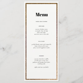 Menu Personalizado do Número de Tabela de Quadro d