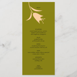 MENU PÊSSEGO MOD E CASAMENTO DE TULPAS DE AZEITE