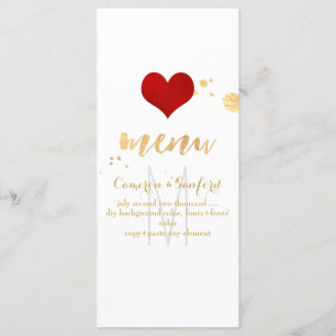 Menu PixDezines DIY Color/Big Red Heart
