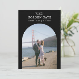 Menu Placa de identificação do número da mesa de local 