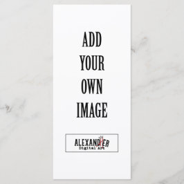 Menu Placa plana 4x9"