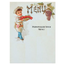 Menu Plano Jantado de Lagosta Personalizada