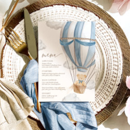 Menu Podemos Ampliar O Chá de fraldas De Espera