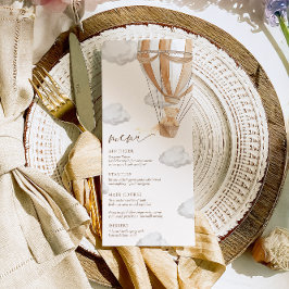 Menu Podemos Esperar Por Chá de fraldas