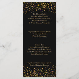 Menu Pontos Dourados e Negros da Tendência do Dia do Ca