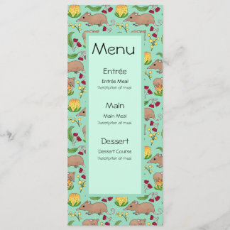 Menu Pósse-de-mel