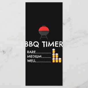 Menu Presente do Timer do Barbecue Funny Grill Griling