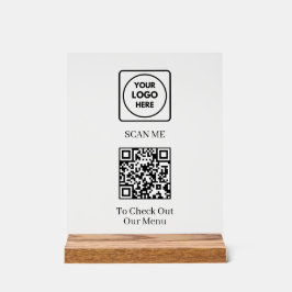 Menu QR Code Personalizado | Exibição de Logo sem