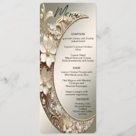 Menu Quadro Lua Crescente Decorativo