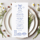 Menu Recepção de casamento do Arco de porta manusc<br><div class="desc">Adicione um toque de capricho e charme à sua recepção de casamento com o nosso Menu de Recepção de casamento de Arco de Portas Escritas de Mão. Este design de menu encantador apresenta arcos de rabiscos lúdicos e um estilo com letra manual que captura perfeitamente a essência alegre e romântica...</div>