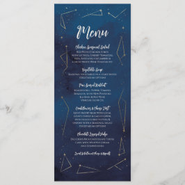 Menu Recepção de casamento - Sinal de Estrela Mari