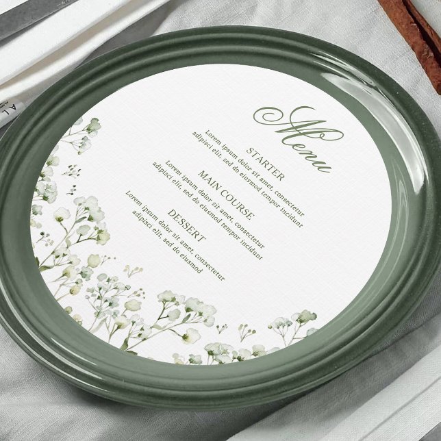 Menu Redondo da respiração do bebê (Criador carregado)