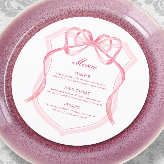 Menu Redondo do Arco rosa (Criador carregado)