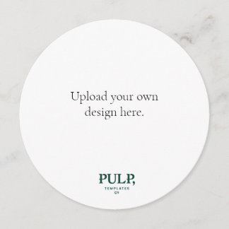 Menu Redondo - envie seu próprio arquivo