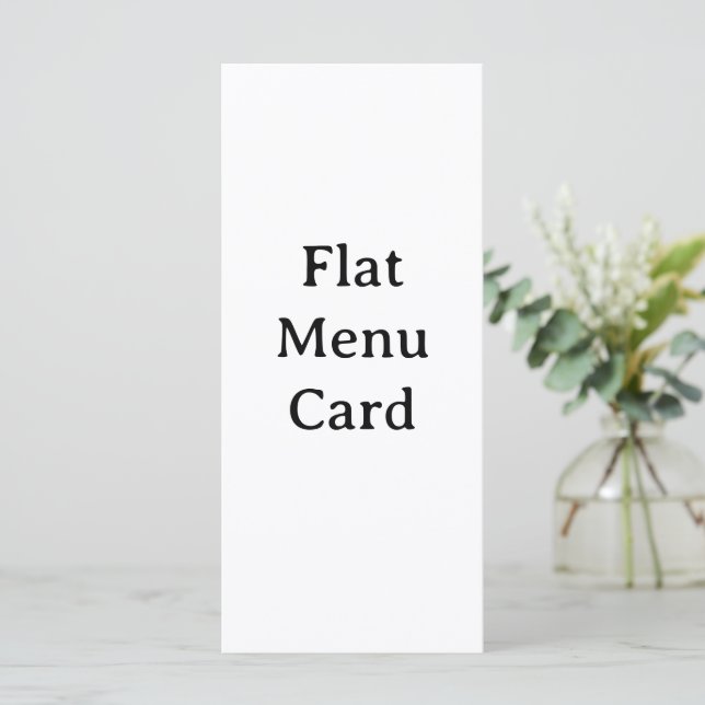 Menu Remova Este Texto e Adicione Seu Próprio Design 10 (Em pé/Frente)