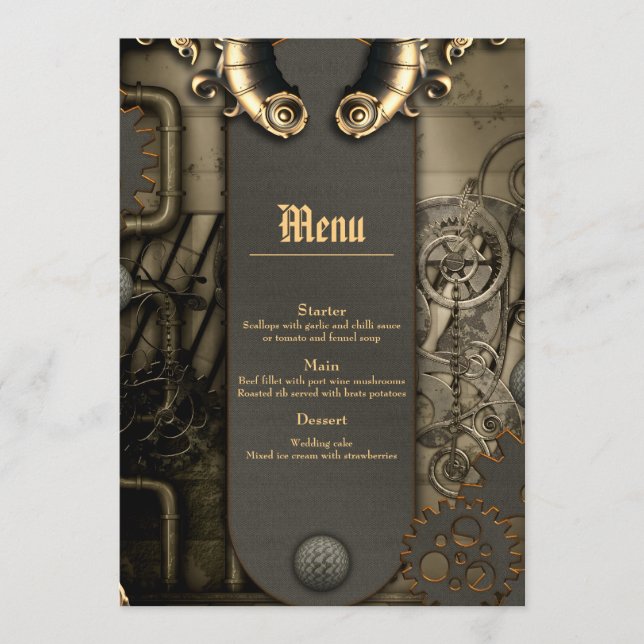 Menu Romantismo em rodas e tubos a alma do boi (Frente)