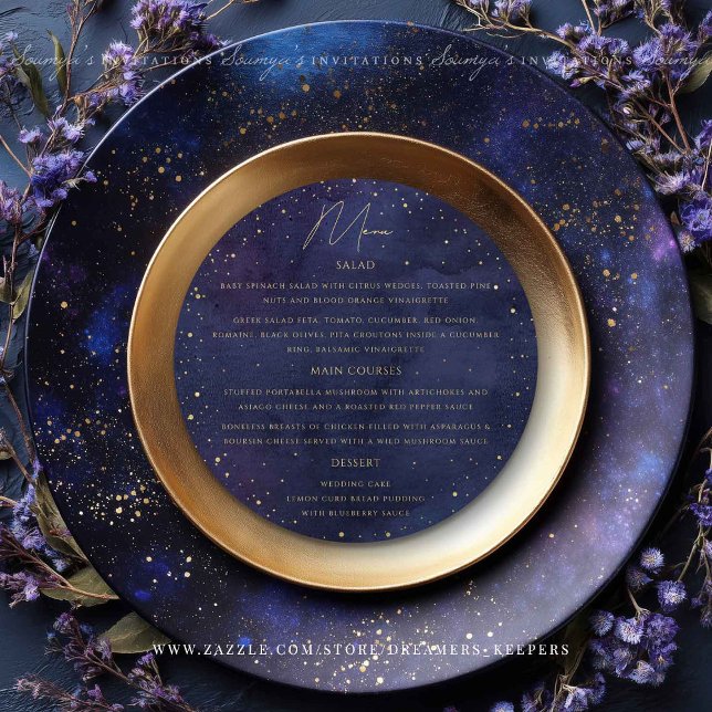 Menu Roxo Celestial (Criador carregado)