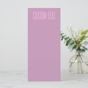 Menu Roxo Pastel & Rosa Claro Texto Editável Moderno